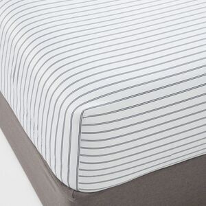 Threshold - California King 400 Thread Count Performance Fitte Navy